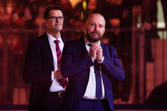 Luleås ordförande Anders Olofsson och Jan Sandström