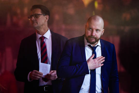 Luleås ordförande Anders Olofsson och Jan Sandström