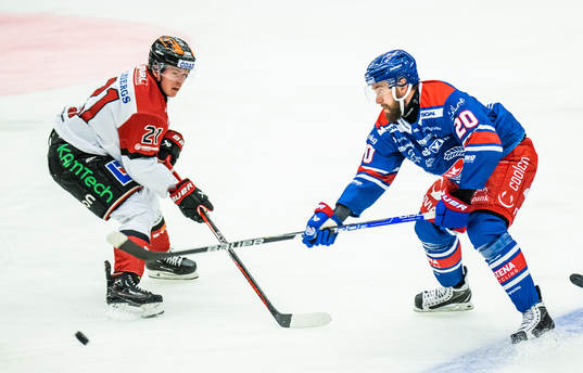 Örebros Linus Öberg och Oskarshamns Hynek Zohorna