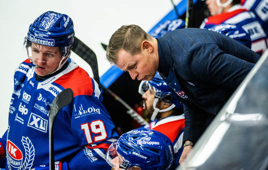 Oskarshamns tränare Martin Filander