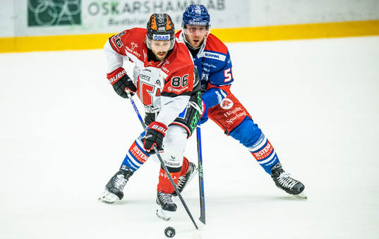 Örebros Mathias Bromé och Oskarshamns Robin Norell