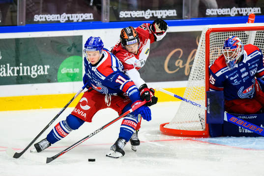 Oskarshamns Antti Suomela och Örebros William Wikman
