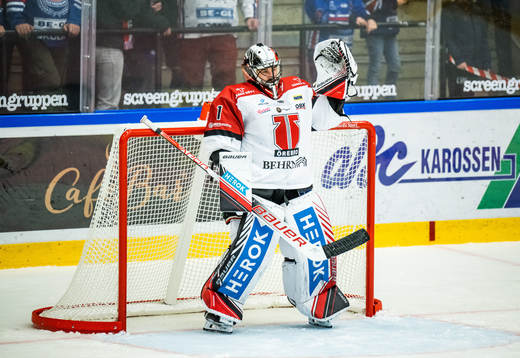 Örebros målvakt Jhonas Enroth jublar
