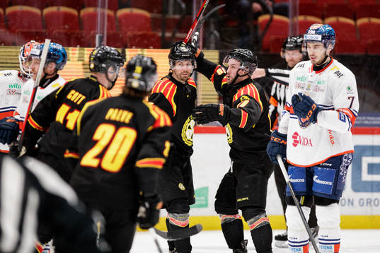 Brynäs Anton Rödin jublar