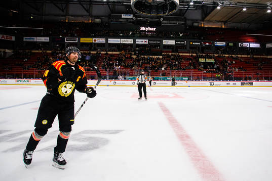 Brynäs Anton Rödin jublar