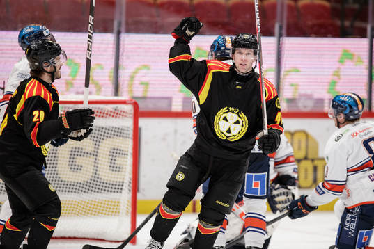Brynäs Greg Scott jublar