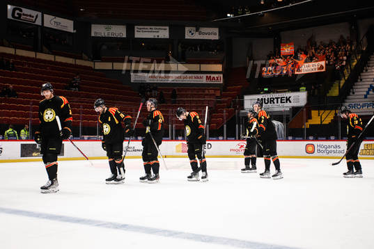 Brynäs spelare deppar