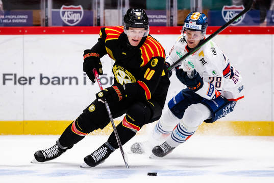 Brynäs David Sklenicka och Växjös Hugo Gustafsson