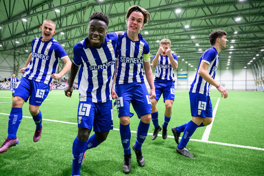 IFK Göteborgs Erik Nilsson, Assolo Mohamed och Elis