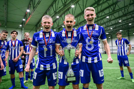 IFK Göteborgs Rasmus Nåfors Dahlin, Erik Nilsson och