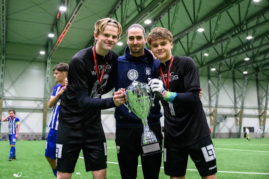 IFK Göteborgs målvakt Viktor Eklund, målvaktstränare