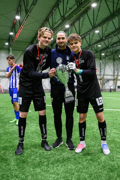 IFK Göteborgs målvakt Viktor Eklund, målvaktstränare