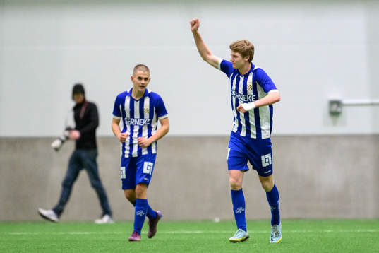 IFK Göteborgs Oliver Thoresson jublar
