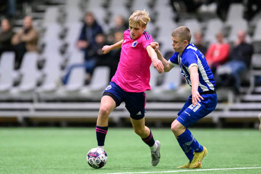 FC Köpenhamns Victor Froholdt och IFK Göteborgs Rasmus