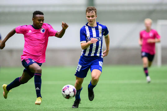 FC Köpenhamns David Hansen och IFK Göteborgs Noa Linden