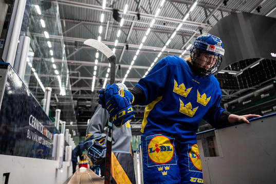 Solveig Gisler of Sweden at a training session