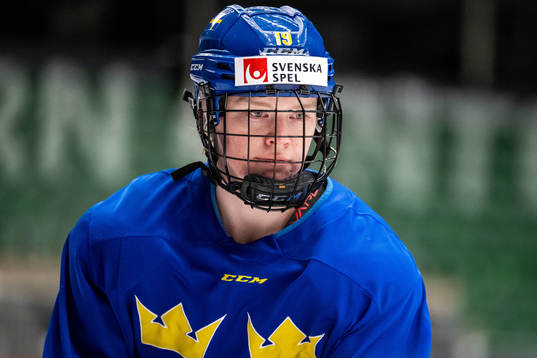Sara Hjalmarsson of Sweden at a training session