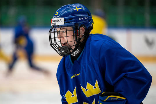 Lisa Johansson of Sweden at a training session