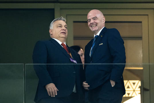 Viktor Orbán, Prime Minister of Hungary and Gianni