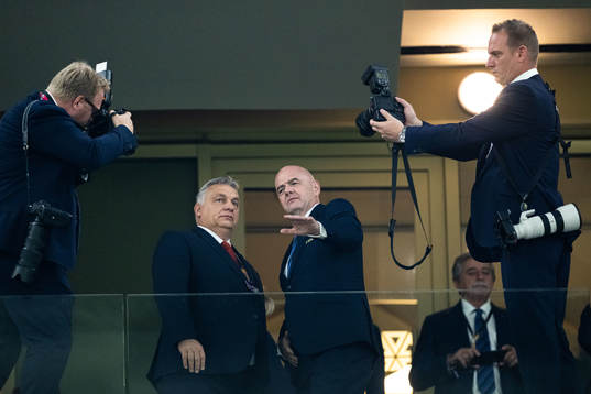 Viktor Orbán, Prime Minister of Hungary and Gianni