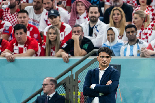 Head coach Zlatko Dalic of Croatia