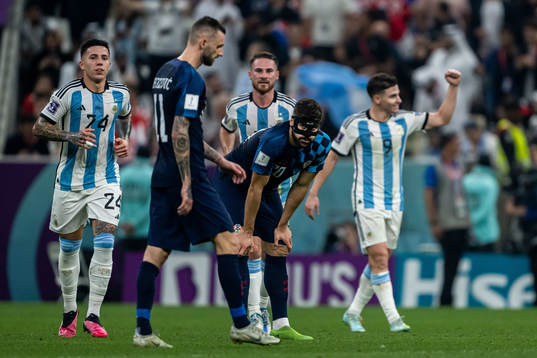 Josko Gvardiol of Croatia looks dejected