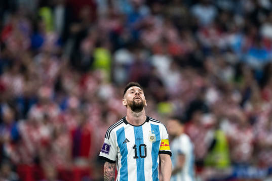Lionel Messi of Argentina