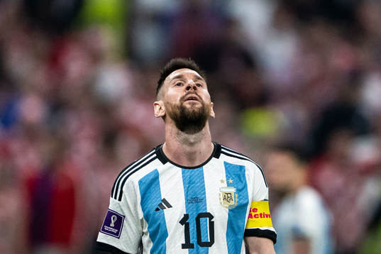Lionel Messi of Argentina