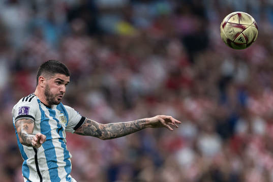 Rodrigo de Paul of Argentina
