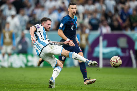 Alexis Mac Allister of Argentina