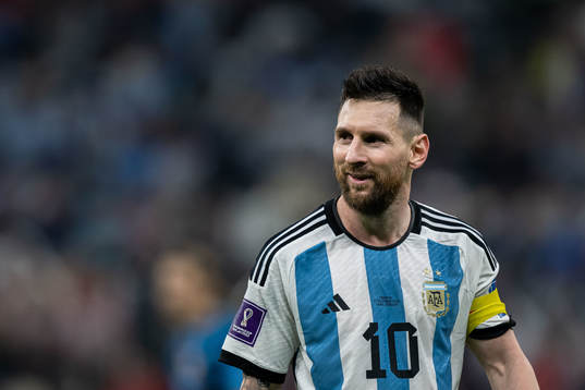 Lionel Messi of Argentina