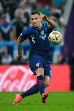 Dejan Lovren of Croatia