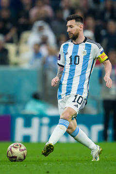 Lionel Messi of Argentina