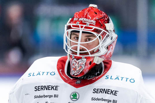 Vita Hästens målvakt Tobias Sandberg