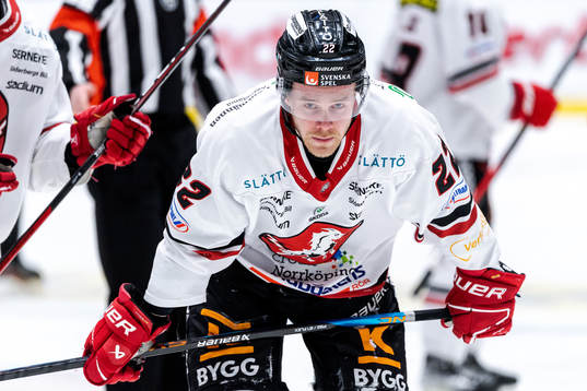 Vita Hästens Filip Lennström har ont