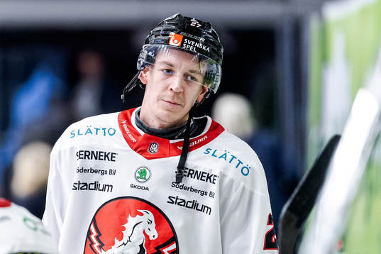 Vita Hästens Sebastian Benker deppar