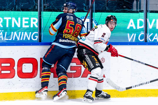 Djurgårdens Fredrik Forsberg och Vita Hästens Anton