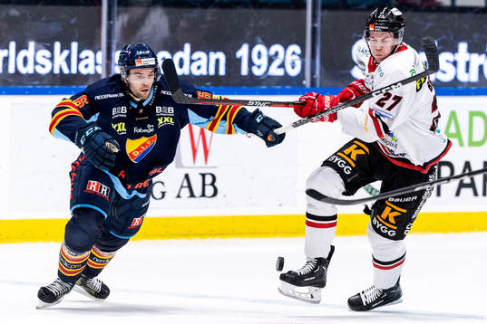 Djurgårdens Stefan Elliott och Vita Hästens Sebastian