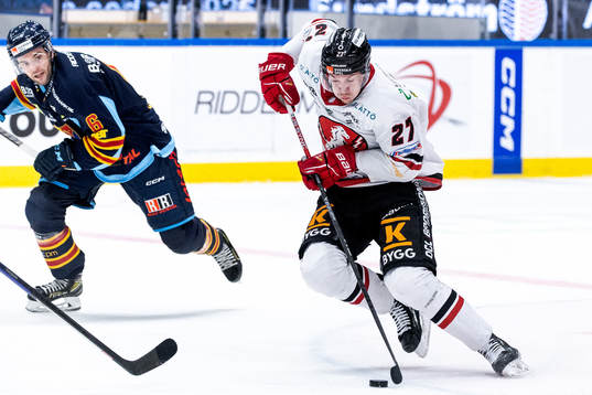 Djurgårdens Stefan Elliott och Vita Hästens Sebastian