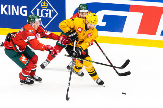 Max Lindholm of Skellefteå and Pontus Johansson of