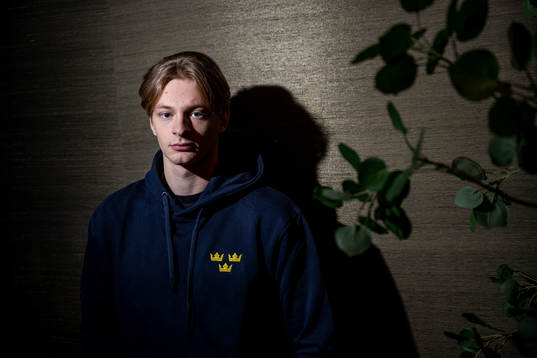 Sveriges målvakt Carl Lindbom