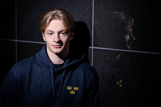 Sveriges målvakt Carl Lindbom