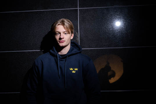 Sveriges målvakt Carl Lindbom
