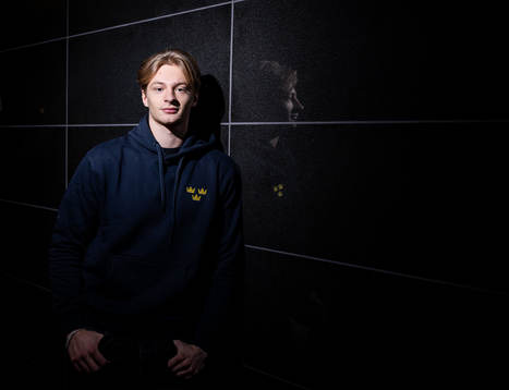 Sveriges målvakt Carl Lindbom