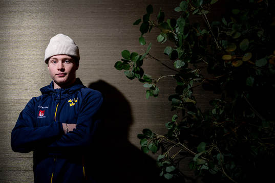 Sveriges Victor Sjöholm