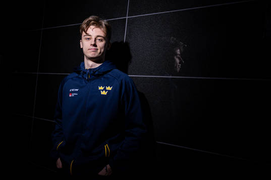 Sveriges målvakt Ian Blomquist