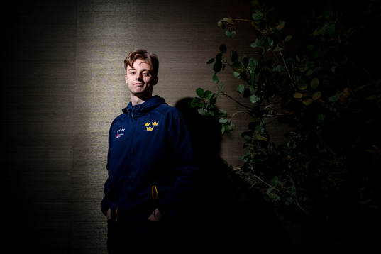 Sveriges målvakt Ian Blomquist