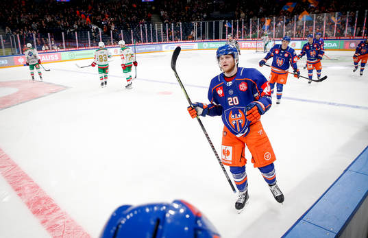 Niko Ojamäki of Tappara celebrates a goal