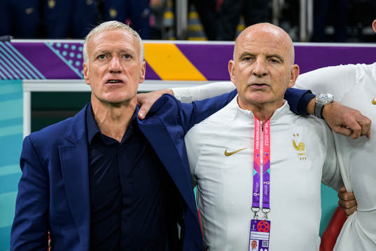 head coach Didier Deschamps of France