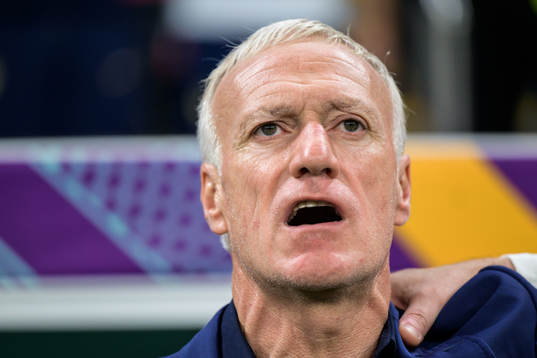head coach Didier Deschamps of France